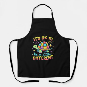 Autism Awareness It's Ok To Be A Little Different Apron