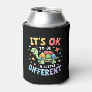Autism Awareness It's Ok To Be A Little Different Can Cooler