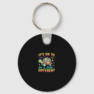 Autism Awareness It's Ok To Be A Little Different  Key Ring