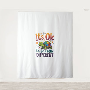 Autism Awareness It's Ok To Be A Little Different Tapestry