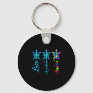 Autism Awareness Its Ok To Be Autism Different Tur Key Ring