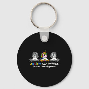 Autism Awareness - It's Ok To Be Different Women Key Ring