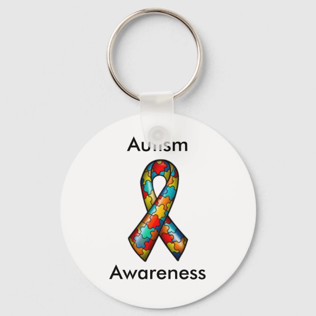 Autism Awareness Key Ring (Front)