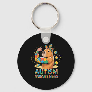 Autism awareness  key ring