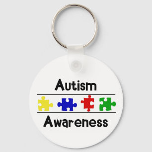 Autism Awareness Key Ring