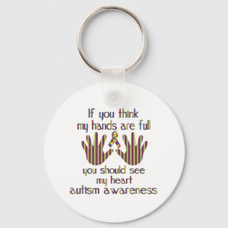 autism awareness key ring