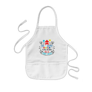 Autism Awareness Kids Apron