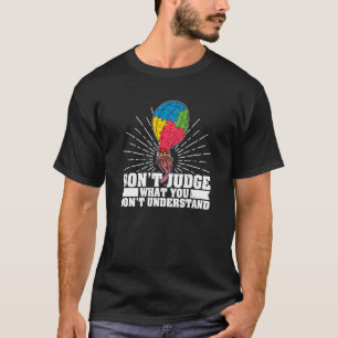 Autism Awareness Kids Autistic Support Tolerance T-Shirt