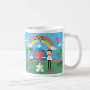 autism awareness kids coffee mug