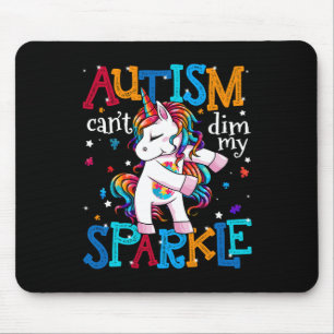 Autism Awareness Kids Unicorn For Autism Mum Girls Mouse Pad
