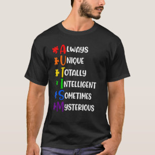 Autism Awareness Kindness Always Unique T-Shirt