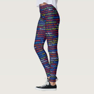 Autism Awareness- Leggings