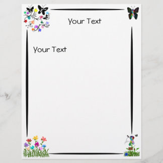 Autism Awareness Letter Head