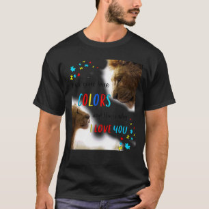 Autism Awareness Lion King I See Your True Colours T-Shirt