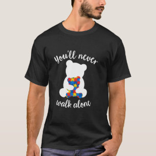 Autism Awareness Mama Bear Cute Autism Mum T-Shirt
