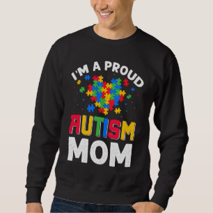 Autism Awareness Matching Family I'm a Proud Autis Sweatshirt