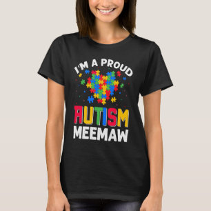 Autism Awareness Matching Family I'm a Proud Autis T-Shirt