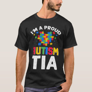 Autism Awareness Matching Family I'm a Proud Autis T-Shirt