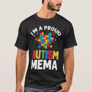 Autism Awareness Matching Family I'm a Proud Autis T-Shirt