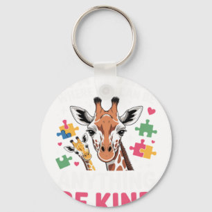 Autism Awareness Mom In a World Where You Can Be A Key Ring