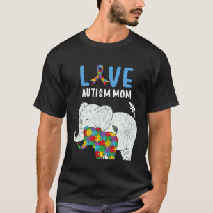 Autism Awareness Mom Love Autistic Son Daughter Mo T-Shirt