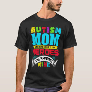 Autism Awareness Month Autistic Kid Mummy T-Shirt