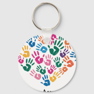 Autism Awareness Month, Be Kind, World Autism Day, Key Ring