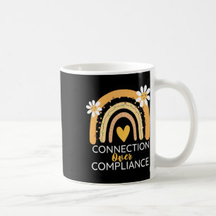 Autism Awareness Month Connection Over Compliance Coffee Mug