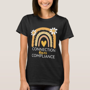 Autism Awareness Month Connection Over Compliance T-Shirt