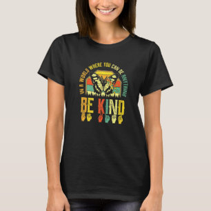 Autism Awareness Month Kindness Butterfly Vintage T-Shirt