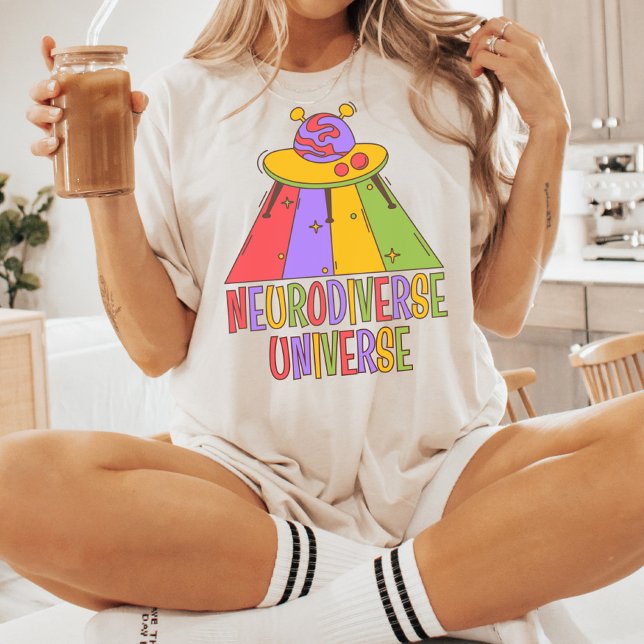 Autism Awareness Month | Neurodiverse Universe T-Shirt (Creator Uploaded)