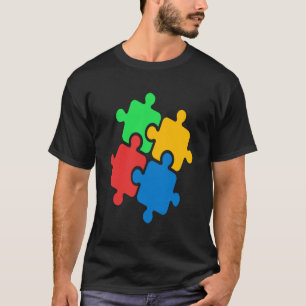 Autism Awareness Month Puzzle Autistic Pride Neuro T-Shirt