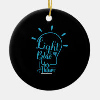 Autism Awareness Month Support Light It Up Blue