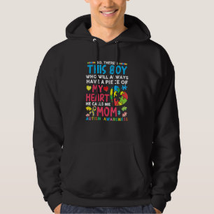Autism Awareness Mother There's This Boy He Calls Hoodie