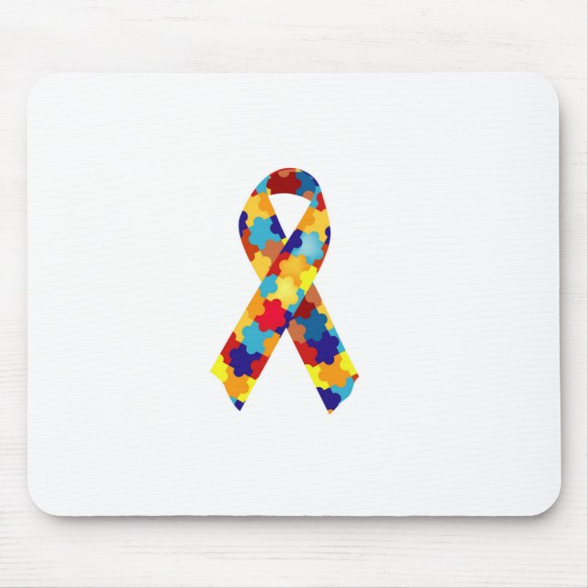 Autism Awareness Mouse Pad (Front)