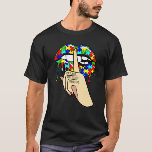 Autism Awareness Mum Autism Grandma Autism Awarene T-Shirt