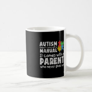 Autism Awareness Mum Dad Parents Autistic Kids Awa Coffee Mug