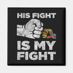 Autism Awareness Mum Dad Parents Autistic Kids Awa Magnet