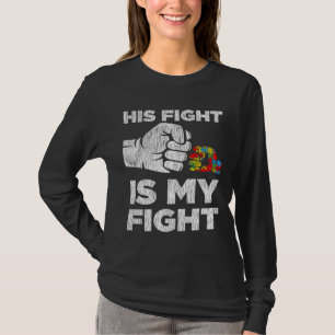 Autism Awareness Mum Dad Parents Autistic Kids Awa T-Shirt