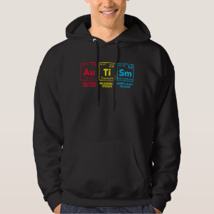 Autism Awareness mum Elements Periodic Table Hoodie