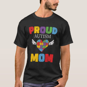 Autism Awareness Mum Proud Autistic Son Daughter M T-Shirt