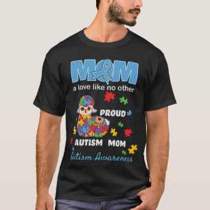 Autism Awareness Mum Proud Autistic Son Daughter M T-Shirt