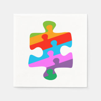 Autism Awareness Napkin