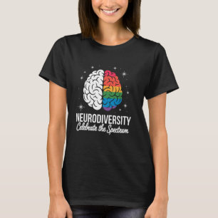Autism Awareness Neurodiversity Celebrate The Spec T-Shirt