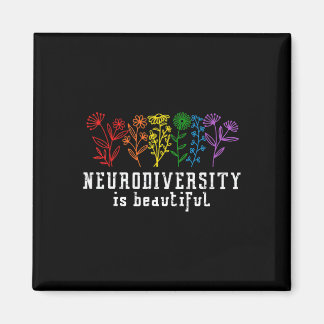 Autism Awareness Neurodiversity Is Beautiful ADHD  Magnet
