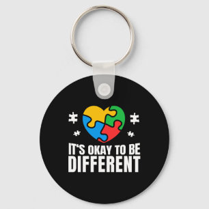 Autism Awareness Okay To Be Different Autistic Sup Key Ring