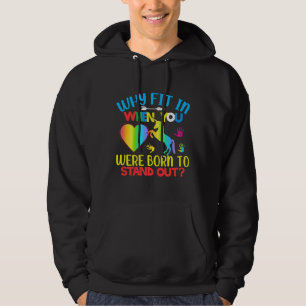 Autism awareness, Overcoming behavioural challenge Hoodie