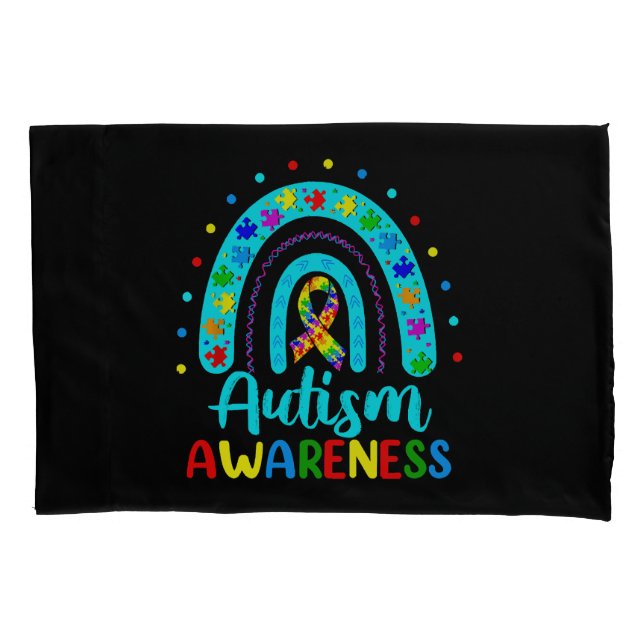 Autism Awareness Pillowcase (Front)
