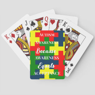 Autism Awareness Playing Cards