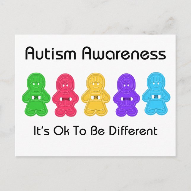 Autism Awareness Postcard (Front)